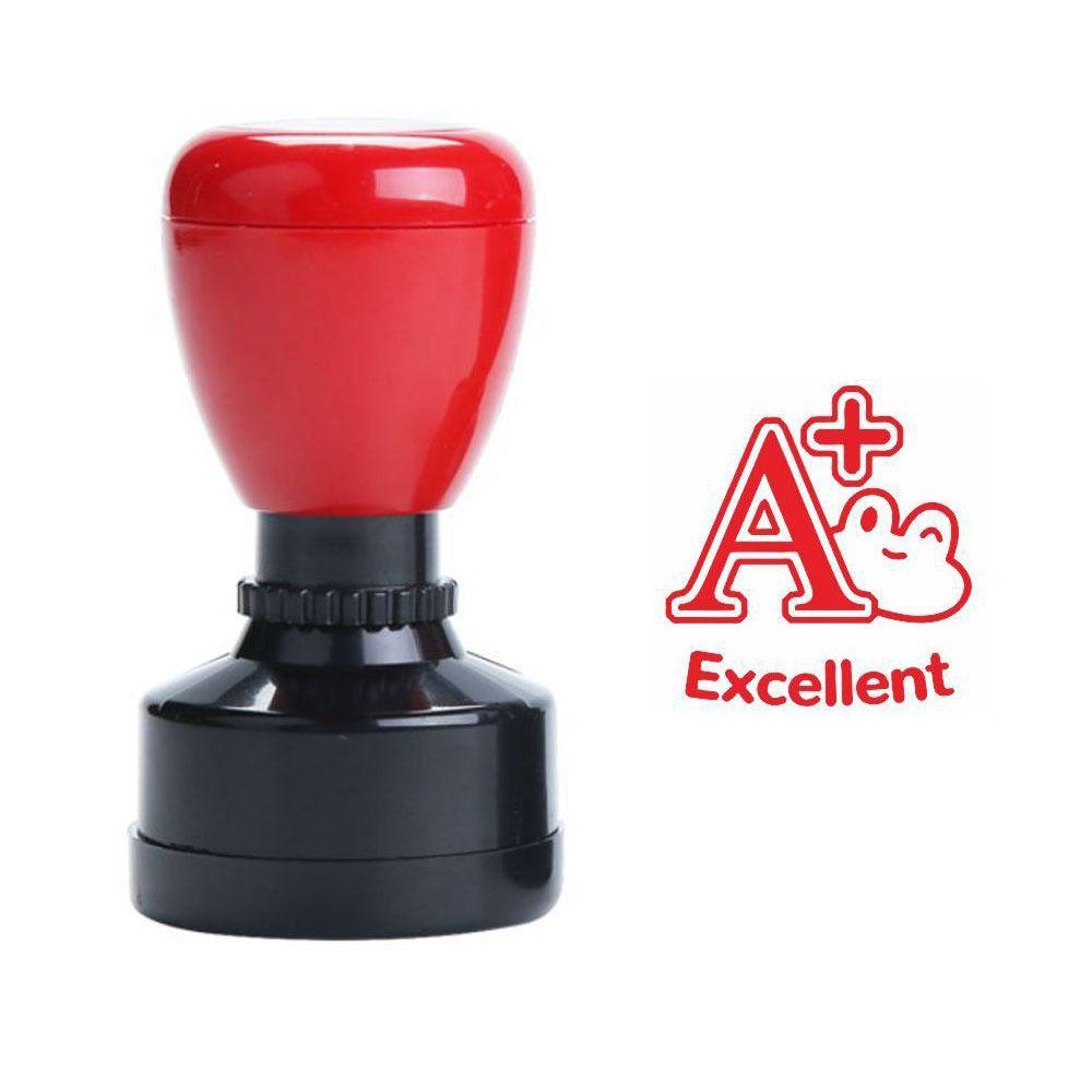 DIY Teacher Encourage Stamp Praises Emoticons Praise Stamps Portable Reward Seal