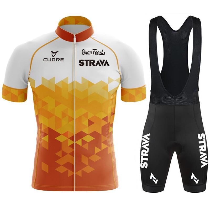 Men Women Cycling Jersey Set Short Sleeve Breathable Quick Dry Performance Bike Wear Road Racing