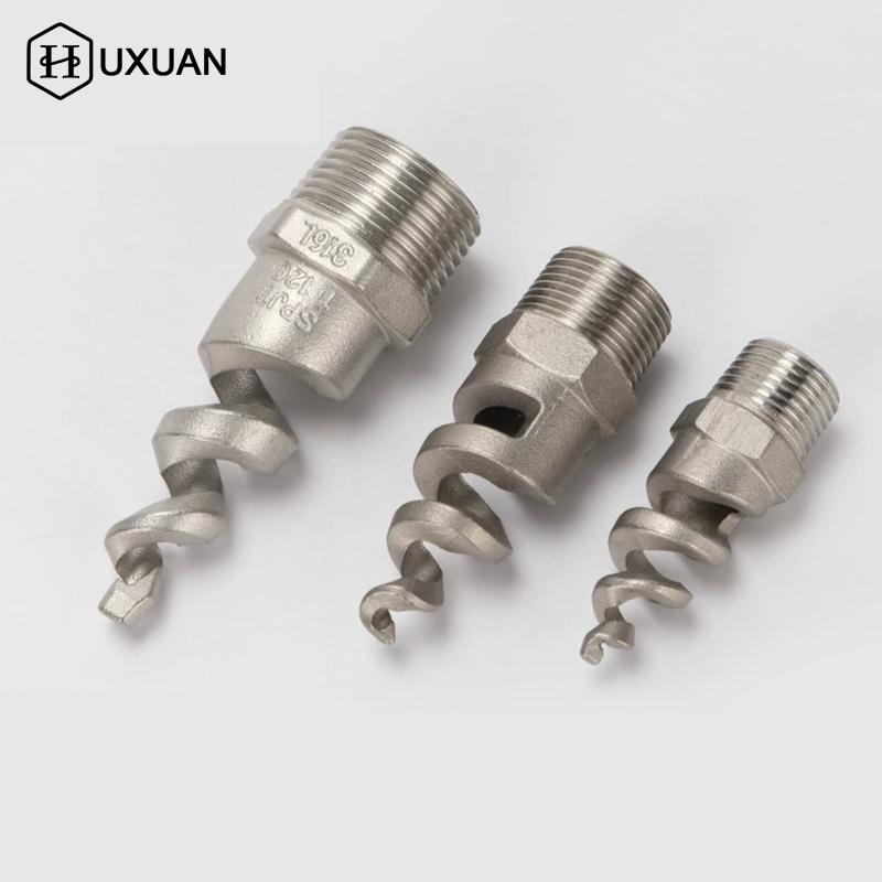 1/2" 3/4" 1" Наружная резьба Спиральная конусная распылительная форсунка Охлаждающая башня Очистка от пыли Спринклер Садовый опрыскиватель для полива газона