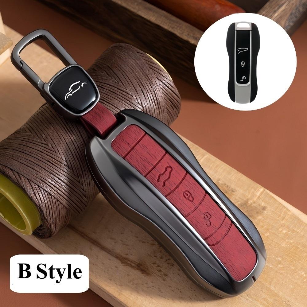 Для Porsche Panamera Cayenne Cayman Macan Boxster 911 9ya 971 Shell Protection Fashion Metal Remote Car Key Case Cover