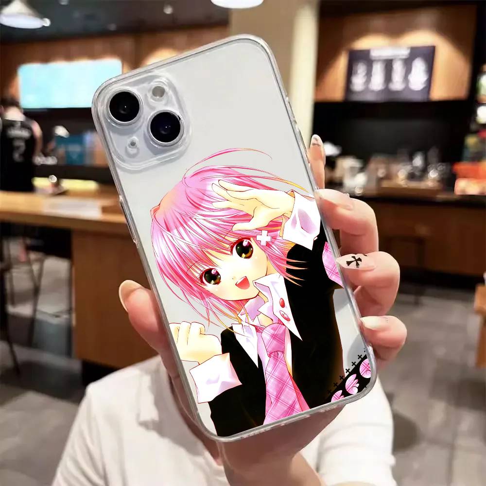 Аниме s-Shugo c-Chara Роскосный прозрачный чехол для телефона для iPhone 17 16 15 Pro Max 14 13 12 11