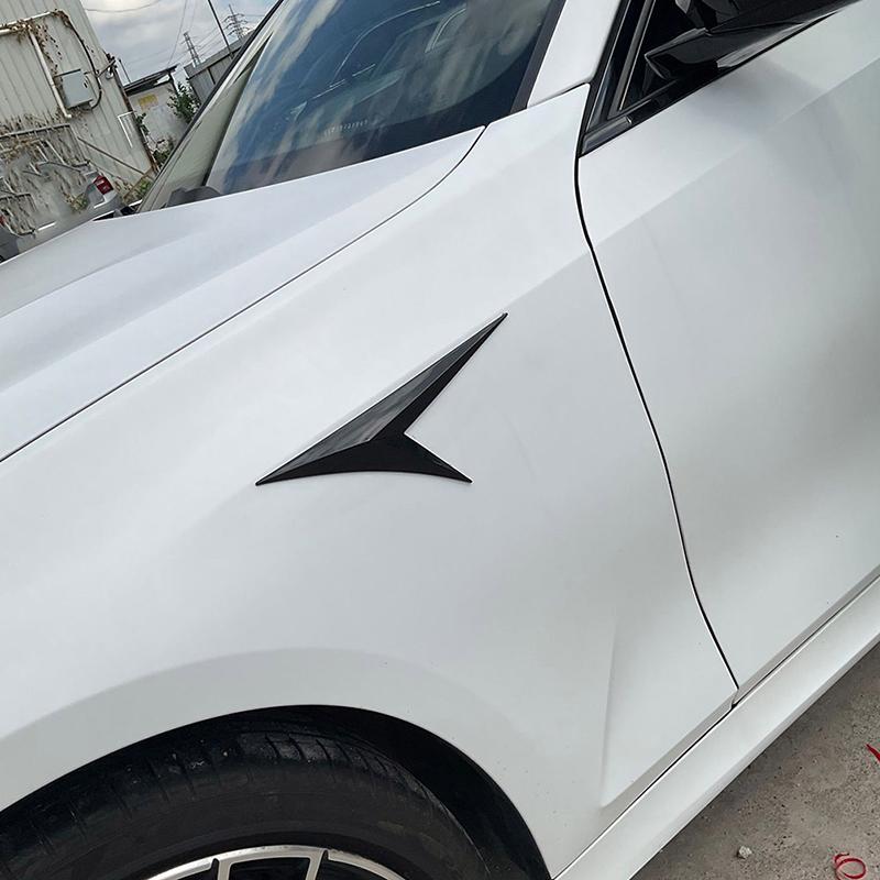 1 Pair Car Side Wing Air Flow Fender Sticker Cover Decoration for Honda Hyundai Toyota Bmw Universal Auto Styling Accessories