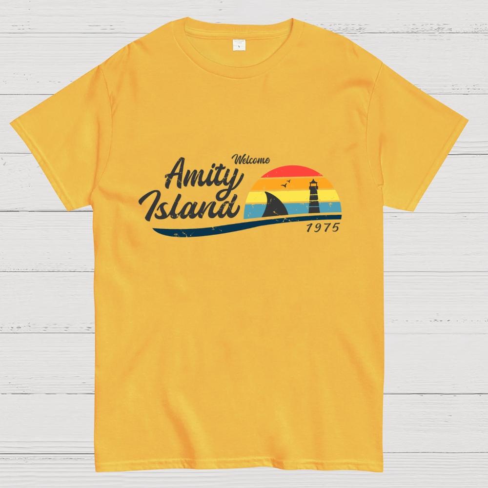 Amity Island Cotton Casual Cool Loose T-Shirt