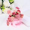 Hand-woven Small Flower Storage Basket Shopping Storage Hamper Basket  For Plant Home Wedding