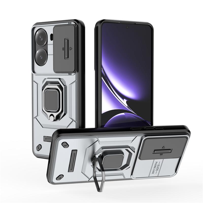 Для POCO X7 Pro 5G чехол магнитный металлический держатель кольца бронированные чехлы для Xiaomi POCO X7Pro Poko Little X7 Pro Slide Lens Protective Cover