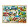 Toy Life Childrens/Kids Vehicles Wooden Puzzle