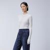 JNBY 2024 Spring Round Neck Wool Knit Sweater