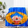 Плед с принтом «Тема Плим Плим» — Идеально подходит для дивана, кровати, путешествий и использования на открытом воздухе | Можно стирать в машине, Уютный и прочный.