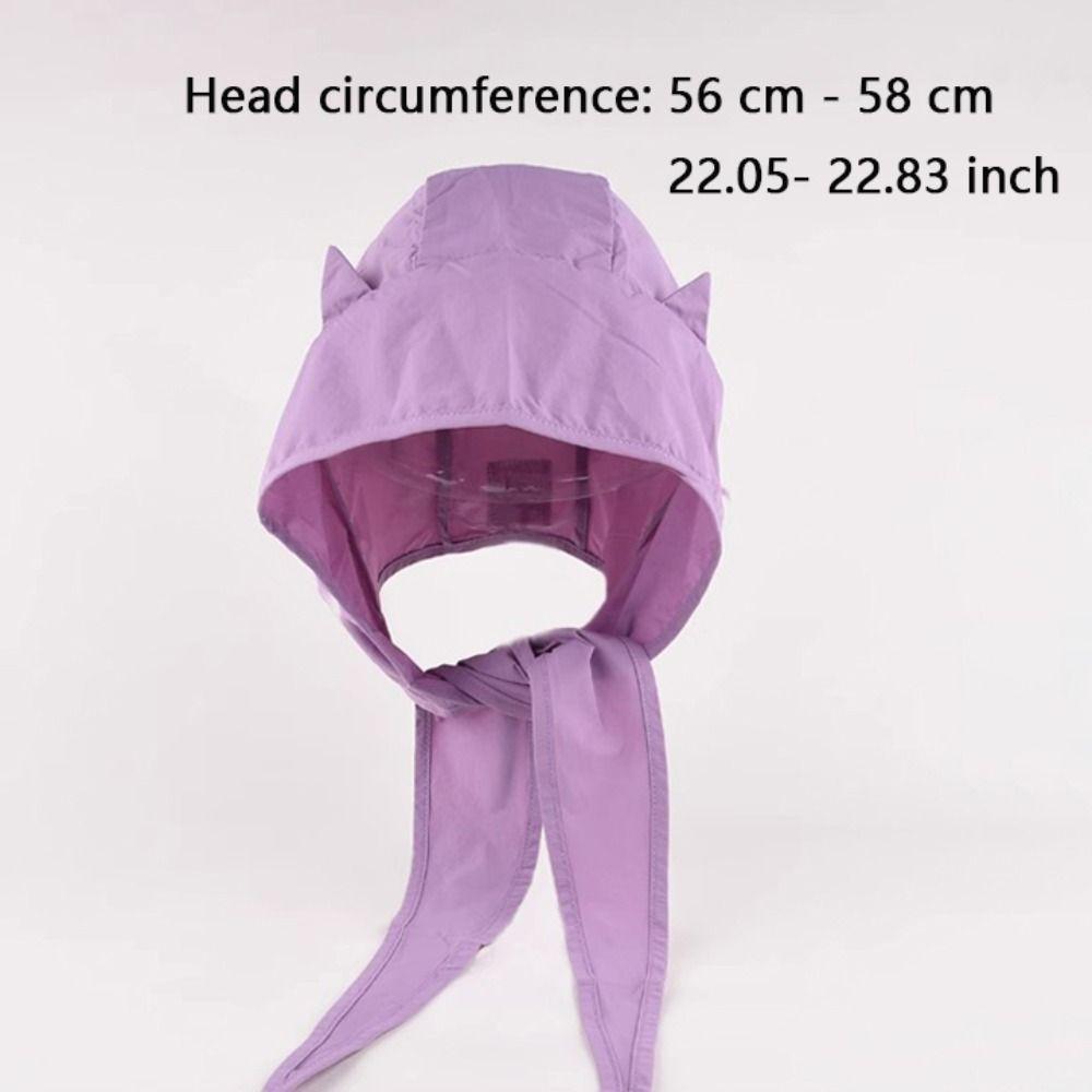 Solid Color Headscarf Hats Y2K Shawl Hat Fashion Sun Protection Caps Summer