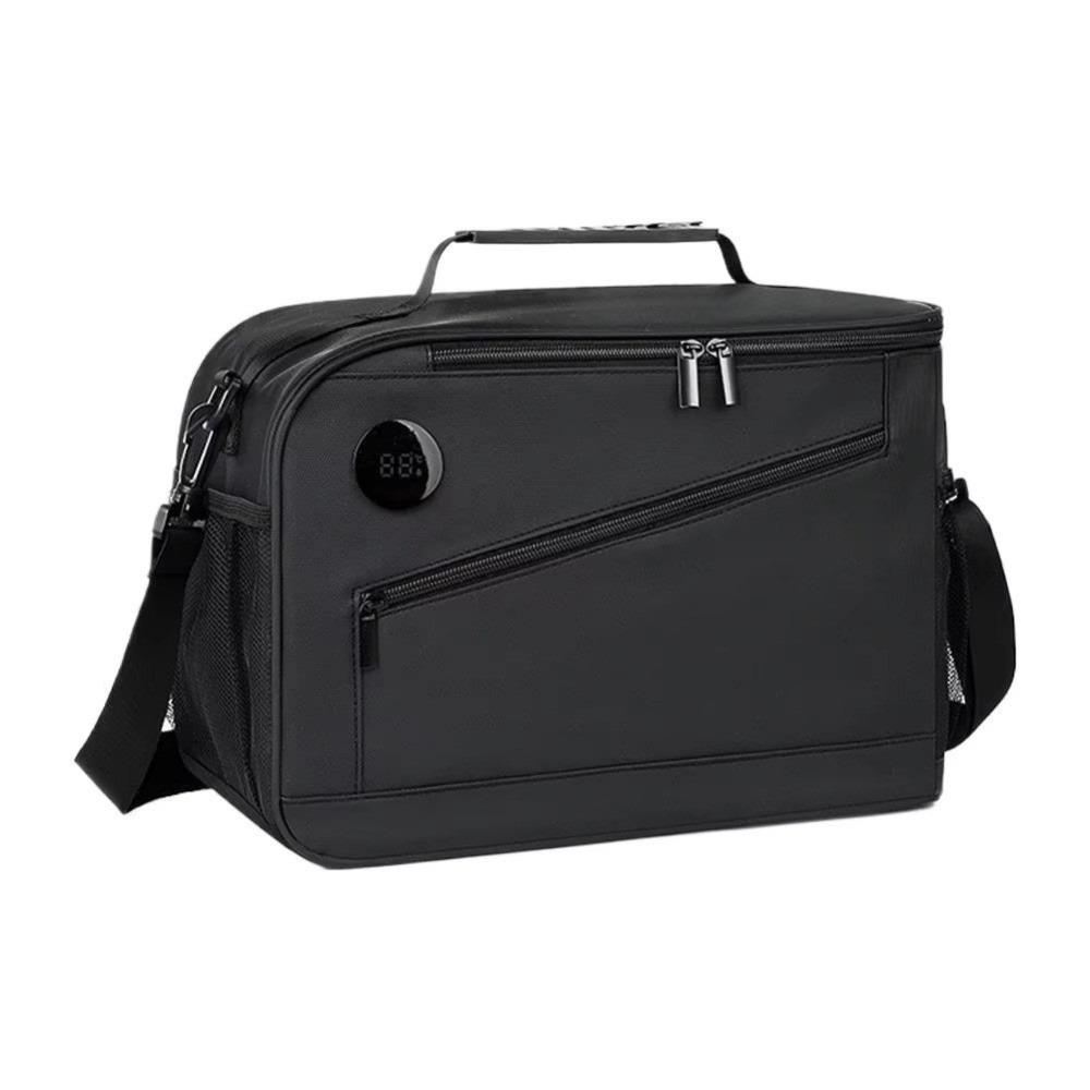 with Temperature Display Cooler Bag Large Capacity Insulated Lunch Bag  Travel
