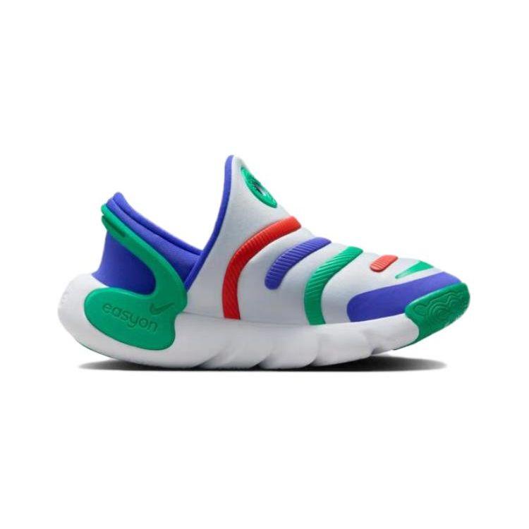 Nike Dynamo 2 EasyOn PS Серый Фиолетовый Зеленый Красный Детские Слипоны FD0553-002