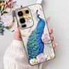For Infinix Note 50s X6870 Back Cover For Infinix Note 50s 5G Case Silicone Fashion Luxury Flowers Cute Cat Funny Painted Bumper