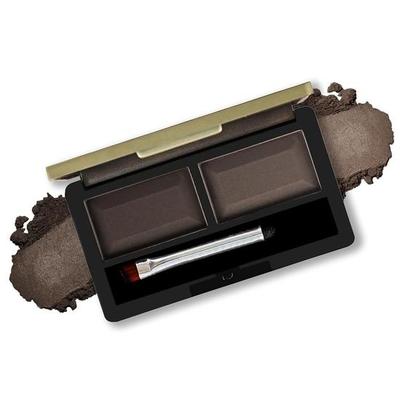 Набор пудры для бровей FASHION COLOUR Dual Eyebrow Powder Kit | Пудра с кисточкой | Стойкая | Естественные брови | Очерченные брови | Доступно в 2 оттенках