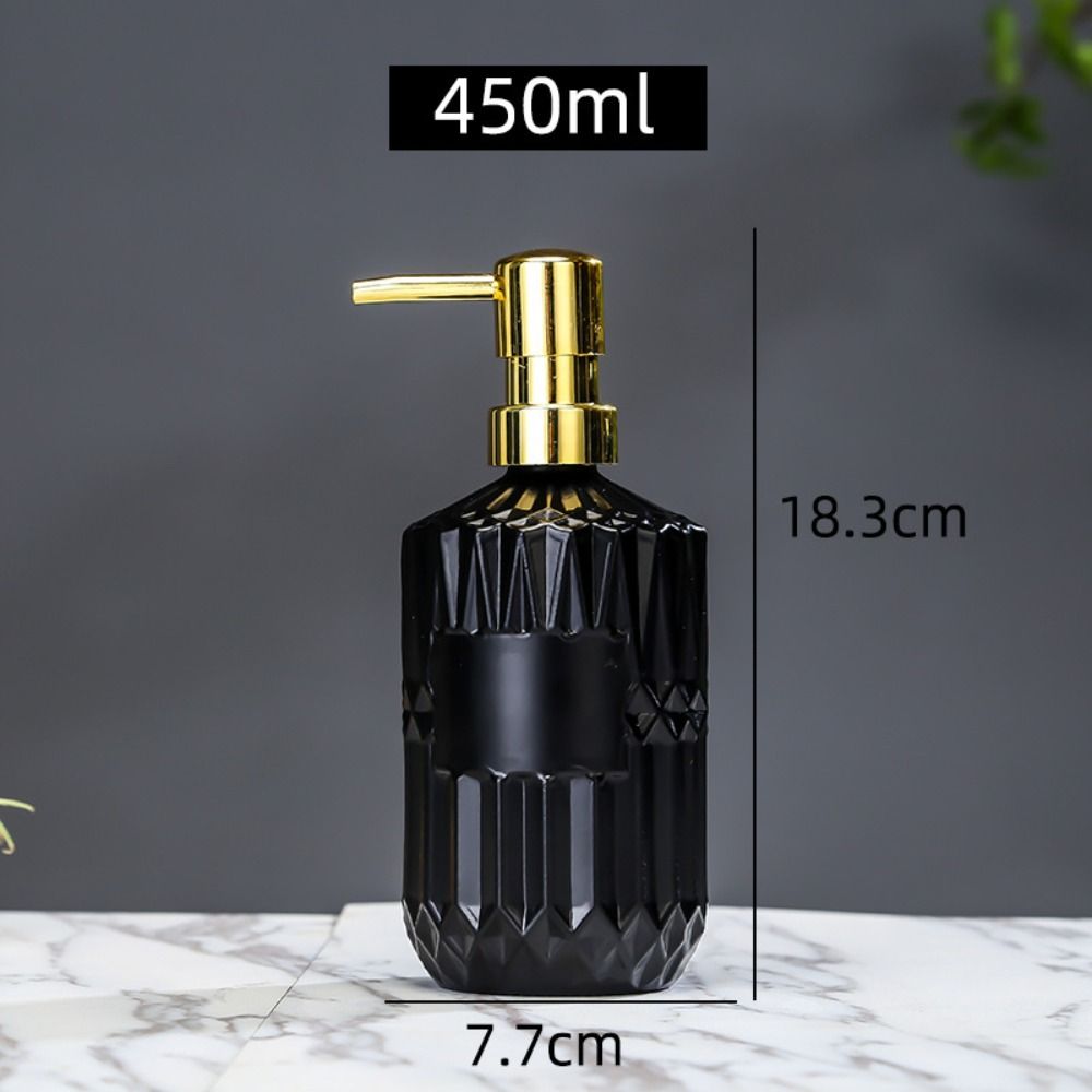 450 мл бутылка шампуня лосьона стеклянная бутылка дезинфицирующего средства для рук новый ручной дозатор мыла