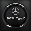 Чехол на руль автомобиля для Mercedes Benz AMG W203 W206 W220 W205 W211 W212 W201 W210 W108 GLA GLK Аксессуары для декора автомобиля