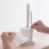 2 шт. Свободностоящий держатель рулонной бумаги для полотенец Пластиковый держатель для бумажных полотенец Подставка для тканевых полотенец Кухня