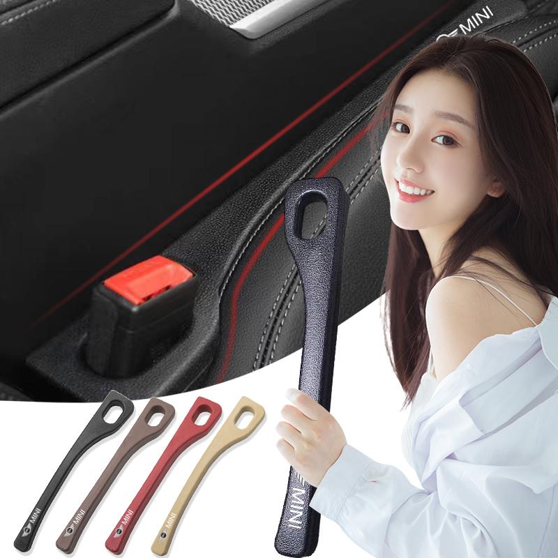 Car Seat Gap Filler Plugs Seat Seam Leak Strips Car Accessories For MINI Cooper Fridge One S F56 R57 R58 R60 JCW Countryman Clubman