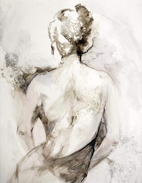 Abstract Sexy Woman Naked Back Posters Nude Art Canvas Prints Portrait Decorative Painting Wall Pictures for Living Room Decor