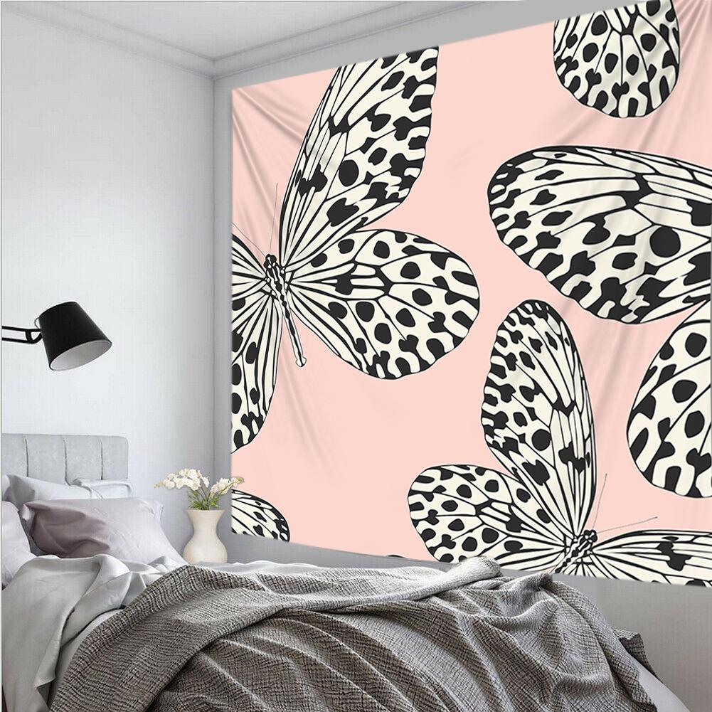 Гобелен с бабочкой, богемный гобелен для украшения дома и украшения, украшение для спальни, стены для девушки, гобелен