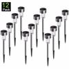 1/4/6/8/12PC LED Solar Garden Light Outdoor Solar Light Waterproof LED Landscape Light Courtyard Lawn Christmas Day Decorative Atmosphere Light