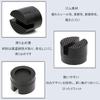 Jack Pad Car Jack Rubber Support Block Rubber Pad Jack Adapter Super Heavy Duty Universal Anti-Slip Jack Attachment (3.8x5cm)