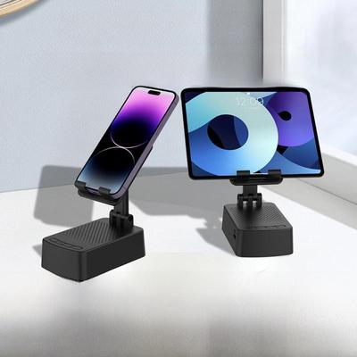 Креативный многофункциональный Bluetooth-динамик и подставка для телефона — портативный, выдвижной настольный аксессуар для дома