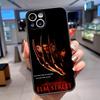 Freddy Krueger Phone Case Matte Translucent For iPhone 18 15 Pro 16 Pro Max 13 11 12 14 Xs X Xr 7 8 Plus Se Back Cover