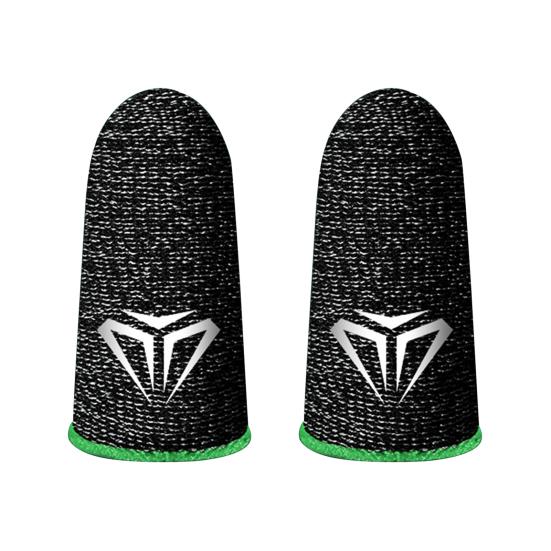 1 пара S02 Напальчники Чувствительные Дышащие Потостойкие Перчатки-напальчники с сенсорным экраном для игры PUBG Mobile