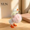 Unique Birthday Gifts Magnetic Goose Key Holder, Resin Statue for Entryway Decor, Cute Animal Practical Organizer Desktop Ornament with Mouth