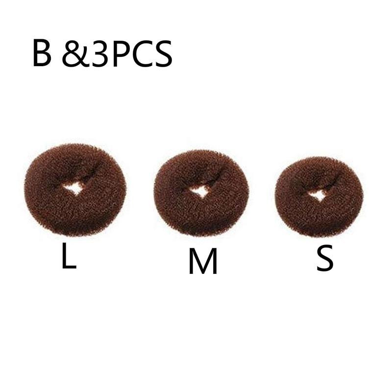 Стайлер для волос женский волшебный блондин пончик кольцо для волос булочка формирователь дизайн пончика