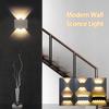 AC85-265V Modern Wall Sconce Lights LEDs Mounted Up Down Lights Indoor Lighting for Bedroom Balcony