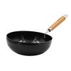 [Made In Tsubame-Sanjo] Mura No Kajiya Iron Spill-Resistant Stir-Fry Pan, 26cm, Gas and IH Compatible, Made In Japan
