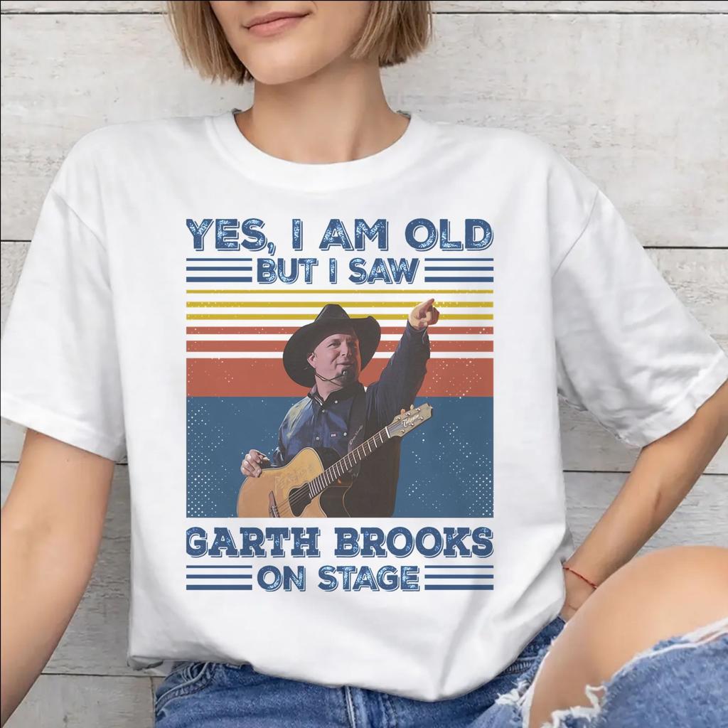Unisex WoUnisex Garth Brooks Tour 2026 Shirt Cotton Graphic Printed TShirt Clothing Outfits