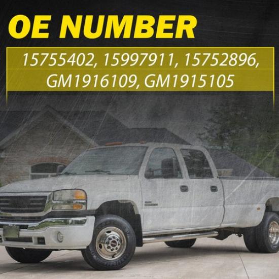 Хромированная накладка на ручку задней двери Для Chevy Silverado 1500 1999-2006 15755402