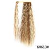 MERISIHAIR Women Long Straight Wrap Around Ponytail Synthetic Fiber Long Straight Wavy Hair Extensions Daily Wear