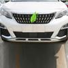 Автомобильные накладки на рамку передней противотуманной фары для Peugeot 3008 5008 GT 2017 2018   3008GT 5008GT Hybrid Автоаксессуары