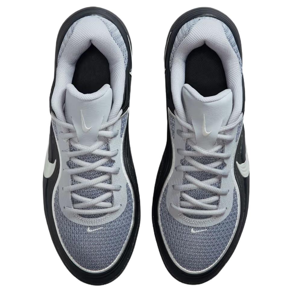 Nike Precision 8 Дышащие Легкие Низкие Баскетбольные Кроссовки Мужские Серый Черный IH1104-005