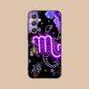 Чехол для телефона со знаком зодиака Скорпион для Samsung Galaxy S26 S25 S24 S23 S22 S21 S20 Note20 Plus FE Ультрамягкий ТПУ Ударопрочный Чехол