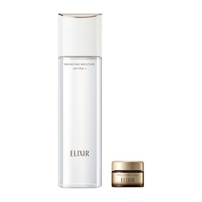 ELIXIR ELIXIR Набор для знакомства с лосьоном aC Lotion Total V Cream 170 мл 5 г Набор для ухода за лицом Увлажняющий Superieur Shiseido Антивозрастной + + Квази-препарат