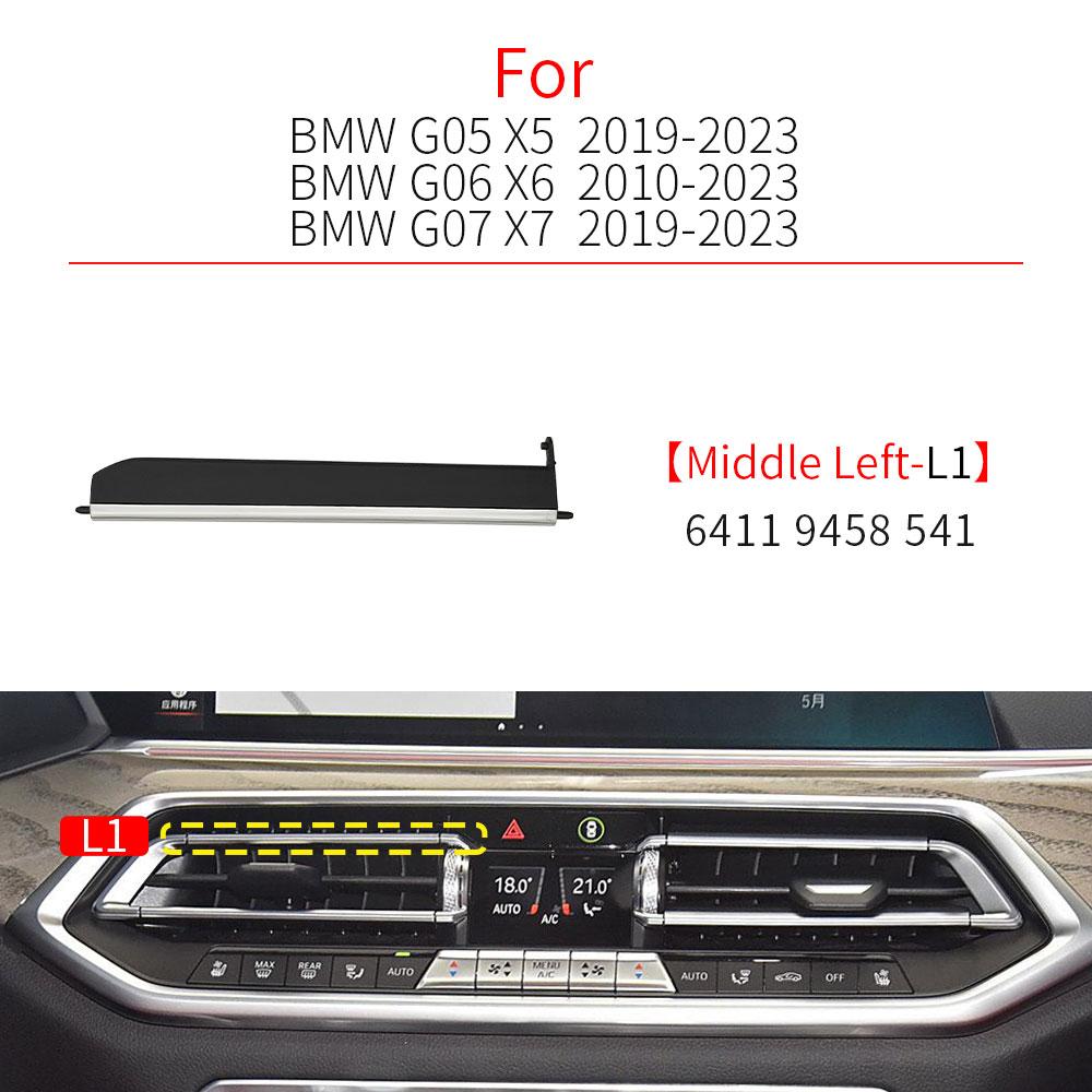 Для BMW G05 G06 G07 Автомобиль Передняя Решетка Воздухозаборника Зажим Накладка Детали Комплекты для Ремонта Выхода A/C Аксессуар Для BMW X5 X6 X7 64119458541