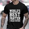 Fathers Day Mens Shirt Tops Birthday Gifts From Daughter Dad Funny T Shirts for Men Fashion Casual Clothes O-Neck Short Sleeves
