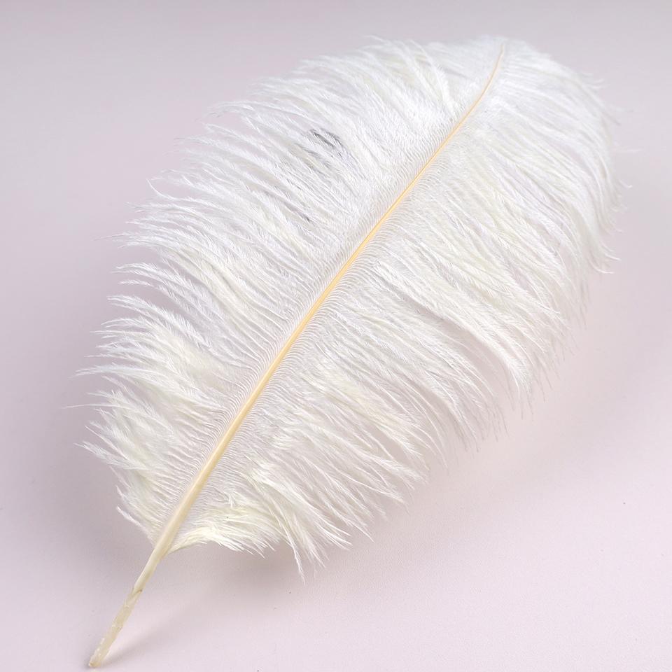 10 шт. 30-35 см Страусиные перья для рукоделия Свадебное украшение 12-14" Аксессуары для рукоделия Настольные центральные элементы Карнавальные перья