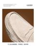 Top Layer Genuine Leather Suede Loafers Breathable and Comfortable Casual Driving Shoes Mens Shoes