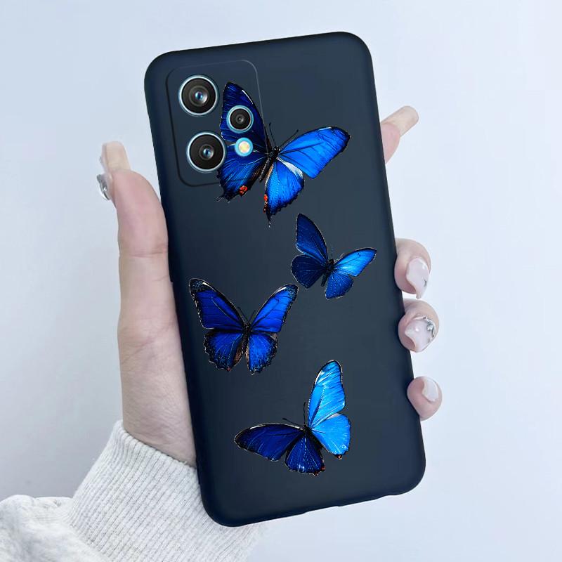 Чехол для телефона Realme 9 Pro Plus RMX3392 RMX3393 Дизайн 'Цветочная Девочка' Мягкий Силикон ТПУ Задняя Панель Для Realme9 4G RMX3521 Чехлы