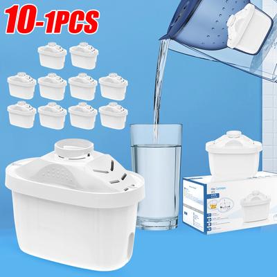 1-10 шт. Картриджи для кувшина с водяным фильтром для Brita- Maxtra, уменьшающие накипь, хлор, сменный картридж фильтра, активированный уголь
