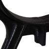 Bench Legs 2 pcs O Frame Cast Iron