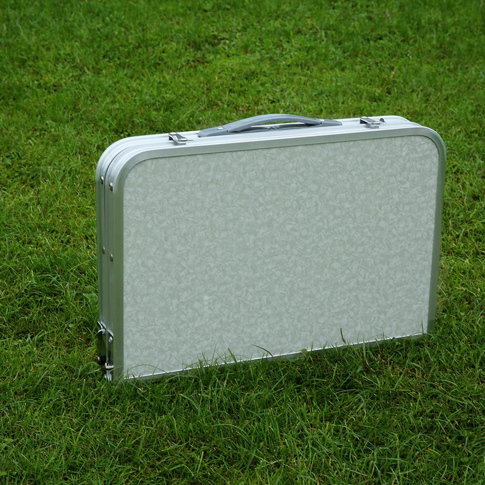 Портативный складной столик для кемпинга, алюминиевый складной столик для улицы, пикника, кемпинга, пешего туризма