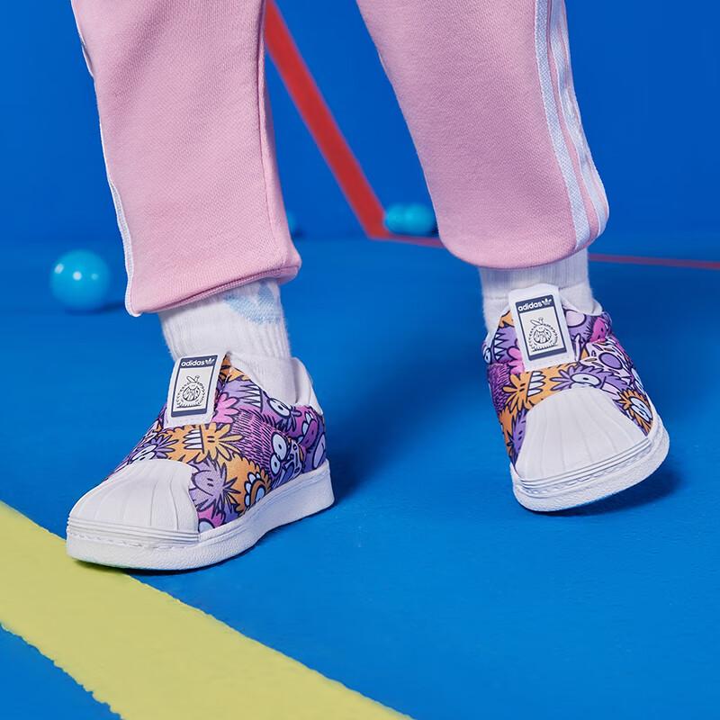 adidas Детские кроссовки Originals Superstar 360 I Низкие Фиолетовые для малышей GX3294