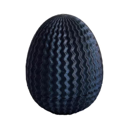 3D Printed Maze Dragon Egg Puzzle Box with Hidden Storage Cavity, Brain Teaser Game for Easter Birthday Holiday Surprise Container