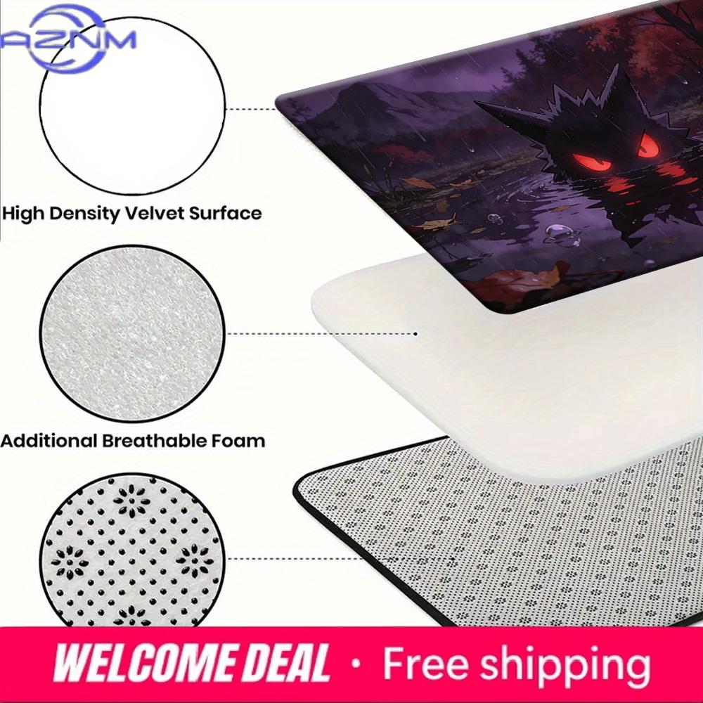 Pokémon Gengar Autumn Rainy Lake Print Non-Slip Soft Doormat for Home Decor